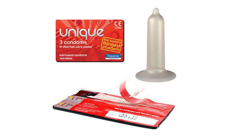Pasante Unique Latexfree Condoms 3pcs - Image 1