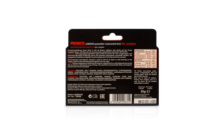 HOT Prorino Libido Powder For Women - 7 pcs - Image 7
