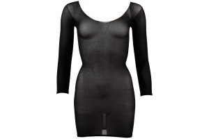 Long-sleeved mini dress S-L
