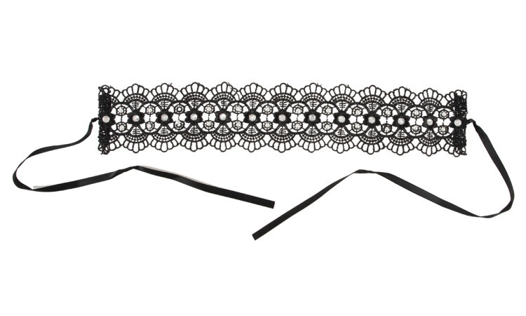 Choker with Rhinestones - Image 2