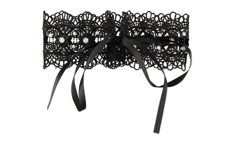 Choker with Rhinestones - Image 1
