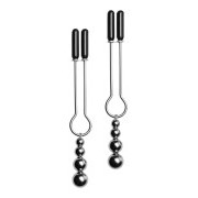 Adorn Triple Bead Nipple Clamp Set - Image 1