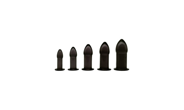 5 Piece Anal Trainer Set - Black - Image 1
