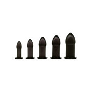 5 Piece Anal Trainer Set - Black - Image 1