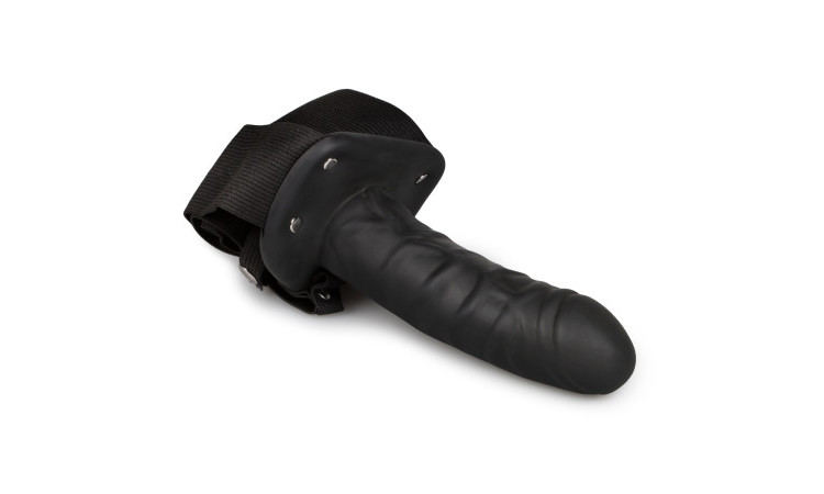 Size Matters Erection Assist Hollow Silicone Strap On - Image 5