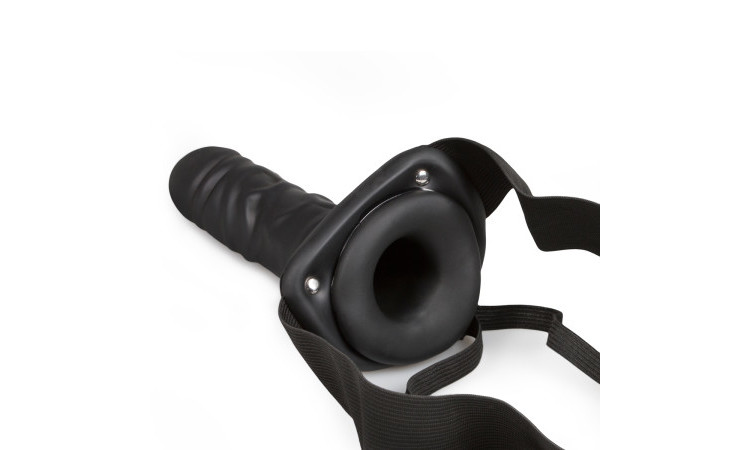Size Matters Erection Assist Hollow Silicone Strap On - Image 6