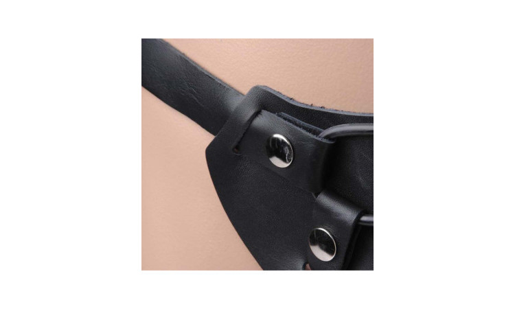 Strict Leather Two-Strap Dildo Harness - Image 2