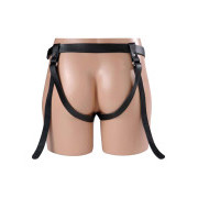 Strict Leather Two-Strap Dildo Harness - Image 3