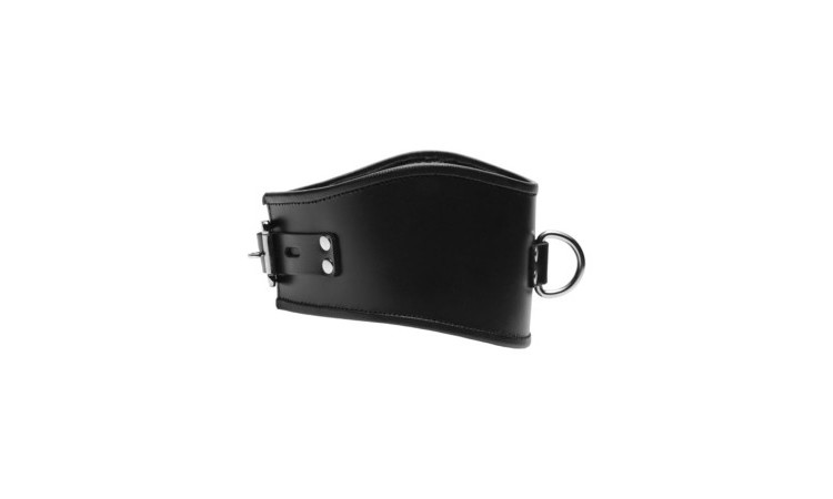 Padded Leather Locking Posture Collar - Image 2
