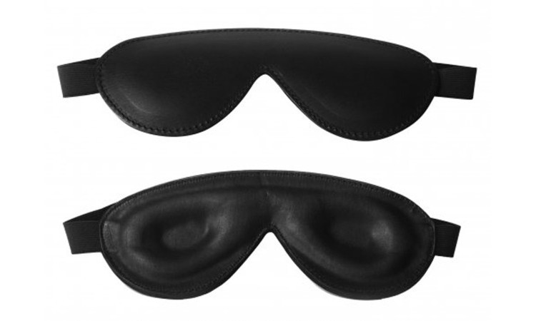 Strict Leather Padded Blindfold - Image 1