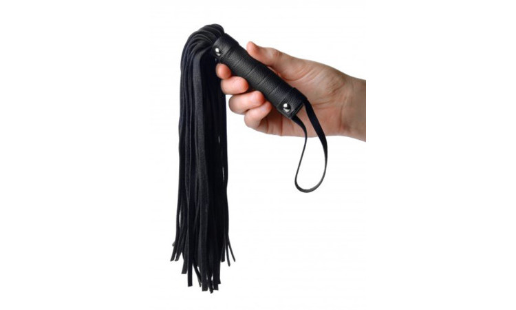 Pleather Pleasure Mini Flogger - Image 2