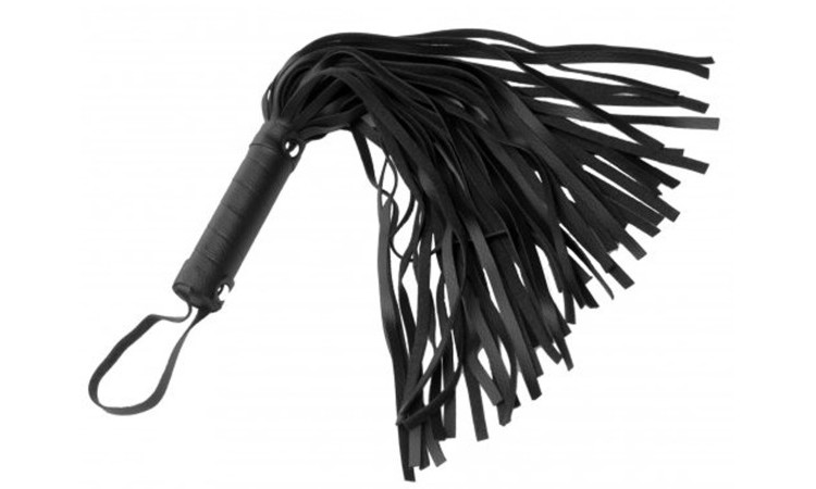 Pleather Pleasure Mini Flogger - Image 1