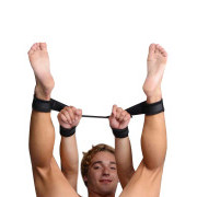 4 Cuff Adjustable Hog Tie Restraint Strap - Image 2