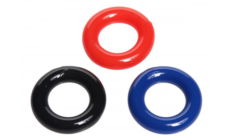 Stretchy Cock Ring 3 Pack - Image 1