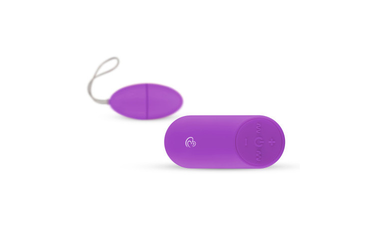 Easytoys Remote Control Vibrating Egg - Purple - Image 3