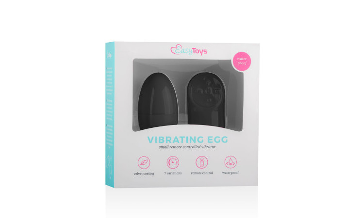 Easytoys Remote Control Vibrating Egg - Black - Image 6
