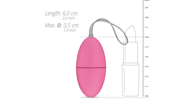 Easytoys Remote Control Vibrating Egg - Pink - Image 5