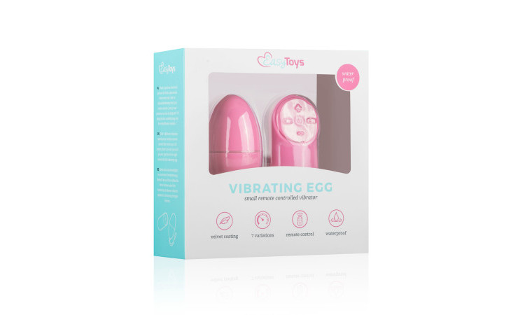 Easytoys Remote Control Vibrating Egg - Pink - Image 6