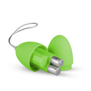 Easytoys Remote Control Vibrating Egg - Green - Image 4