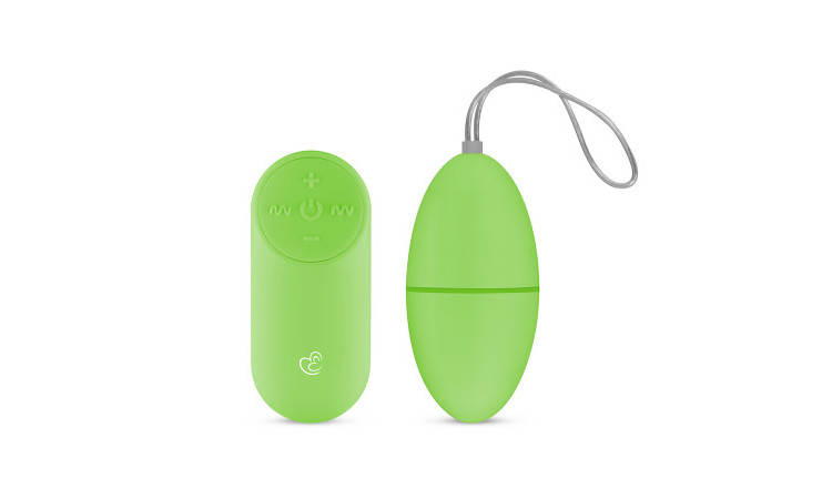 Easytoys Remote Control Vibrating Egg - Green - Image 1