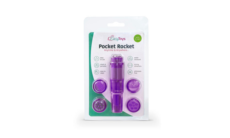 Easytoys Pocket Rocket - Purple - Image 2