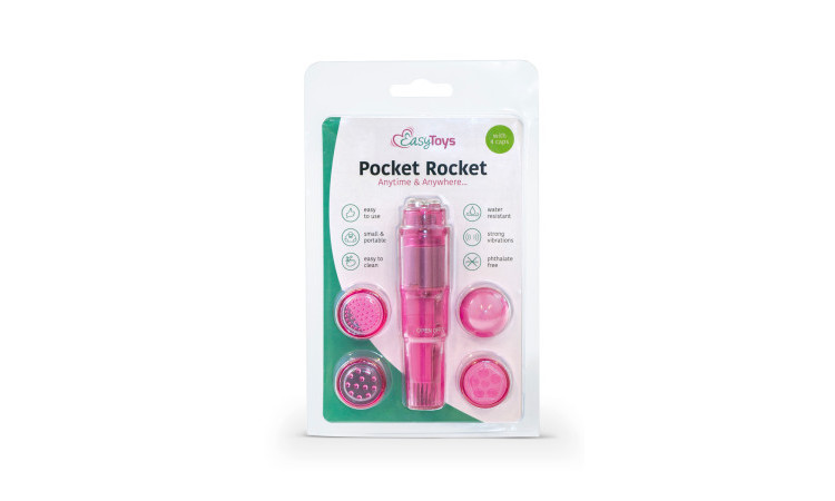 Easytoys Pocket Rocket - Pink - Image 2