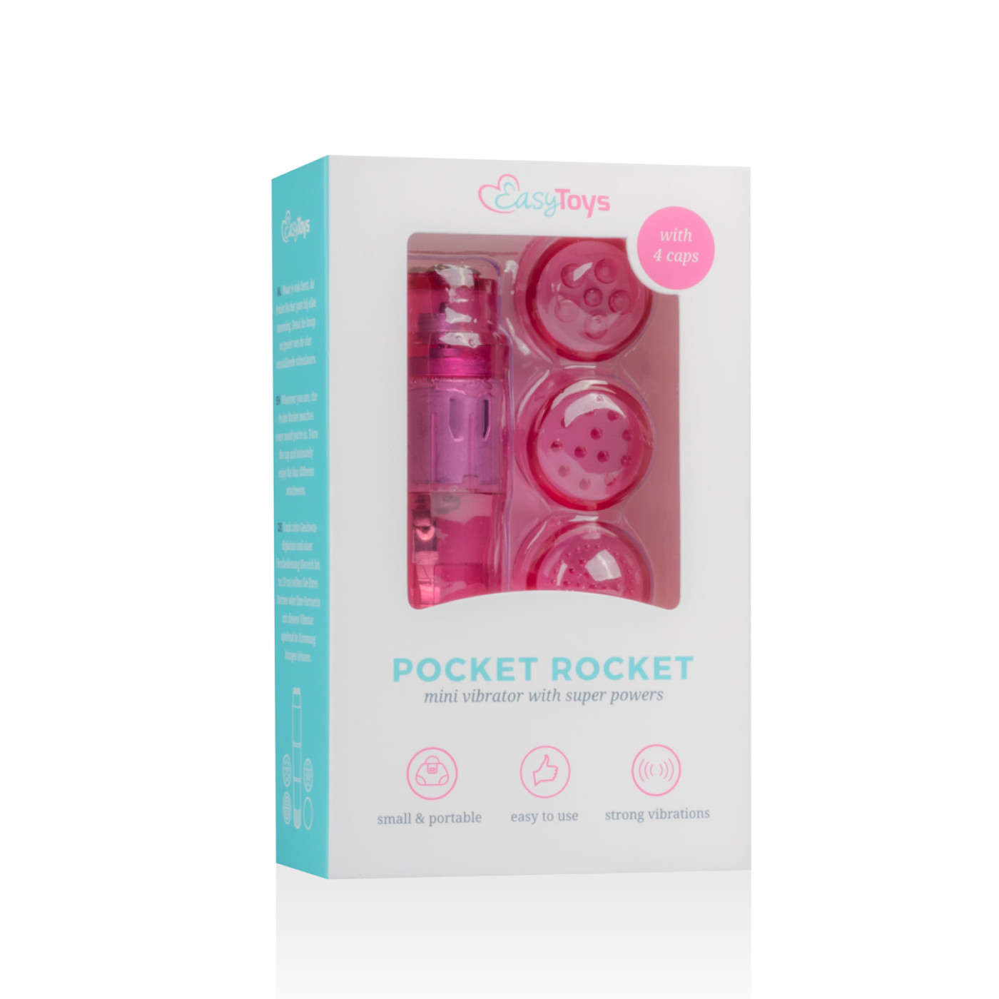 Easytoys Pocket Rocket - Pink - Image 5.