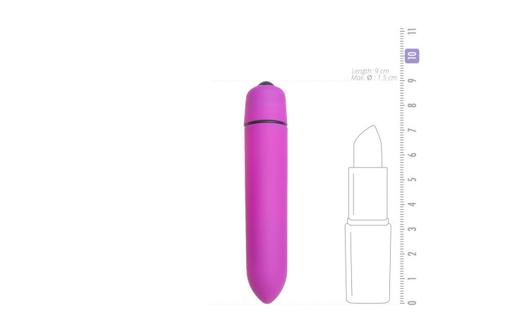 Easytoys 10 Speed Bullet Vibrator - Purple - Image 3