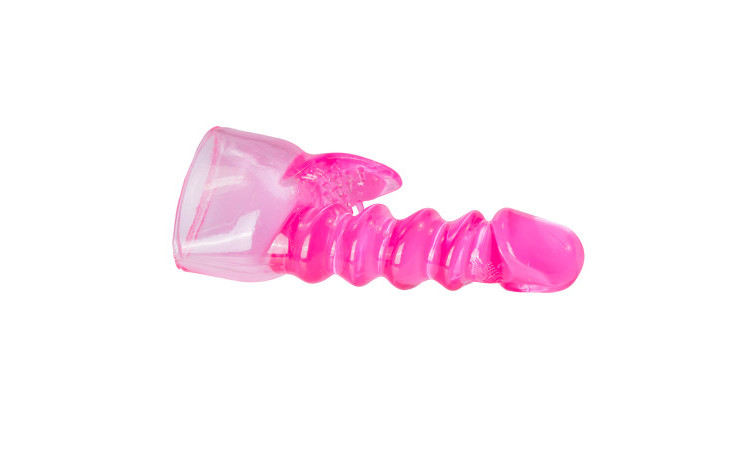 Easytoys Spiral Wand Attachment - Pink - Image 3