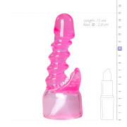 Easytoys Spiral Wand Attachment - Pink - Image 4