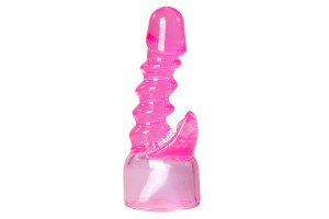 Easytoys Spiral Wand Attachment - Pink