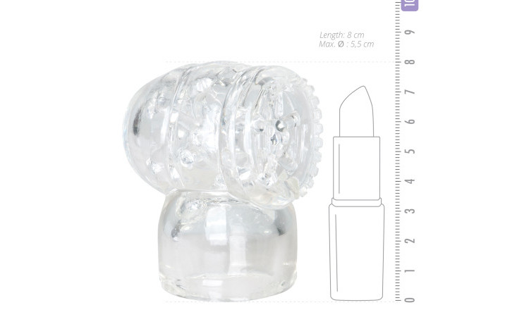 Easytoys Wand Attachment For Men - Clear - Image 4