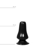 All Black Butt Plug 12 cm - Black - Image 1