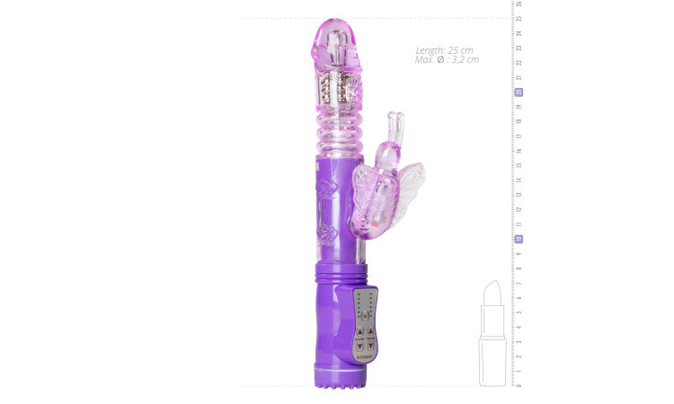 Easytoys Purple Butterfly Vibrator - Image 5