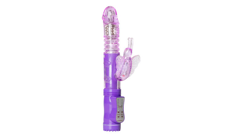 Easytoys Purple Butterfly Vibrator - Image 1