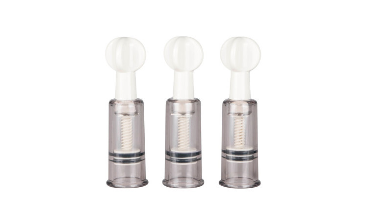 Nipple & Clit Suckers 3pcs - Image 1