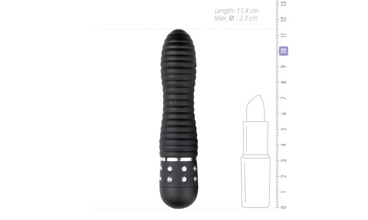 Love Diamond Vibrator Black - Image 4