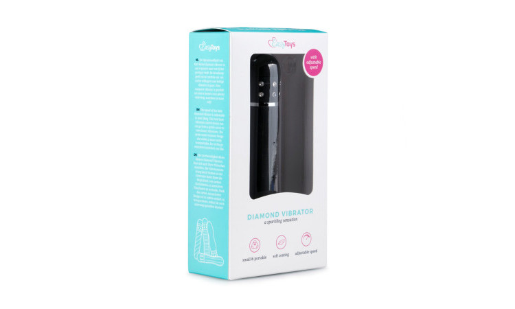 Love Diamond Vibrator Black - Image 2