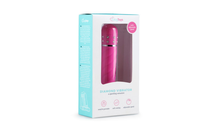 Love Diamond Vibrator Pink - Image 2