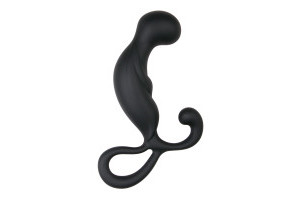 Curved Prostate Massager - Black