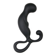 Curved Prostate Massager - Black - Image 1