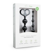 Long Anal Beads Black - Image 2