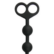 Long Anal Beads Black - Image 4