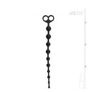 Long Anal Beads Black - Image 5