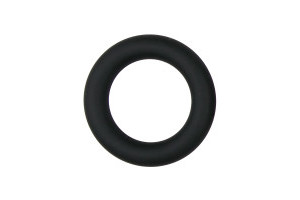 Silicone Cock Ring Black small