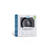 Silicone Cock Ring Black large - Image 2