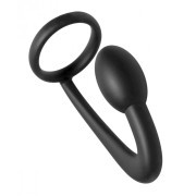 Prostatic Play Explorer Silicone Cock Ring and Prostate Plug - Image 2