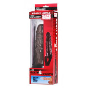 Really Ample Penis Enhancer Sheath - Brown - Image 4