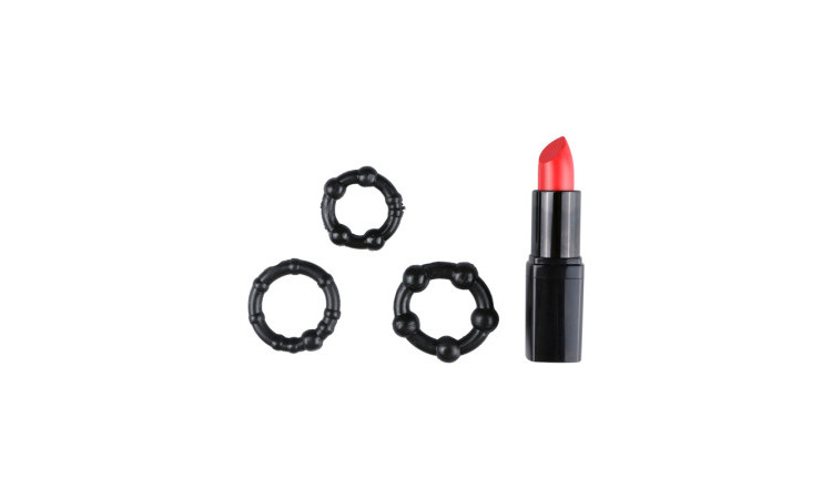 Black Performance Erection Rings - Packaged - Image 3