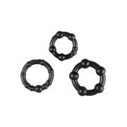 Black Performance Erection Rings - Packaged - Image 1